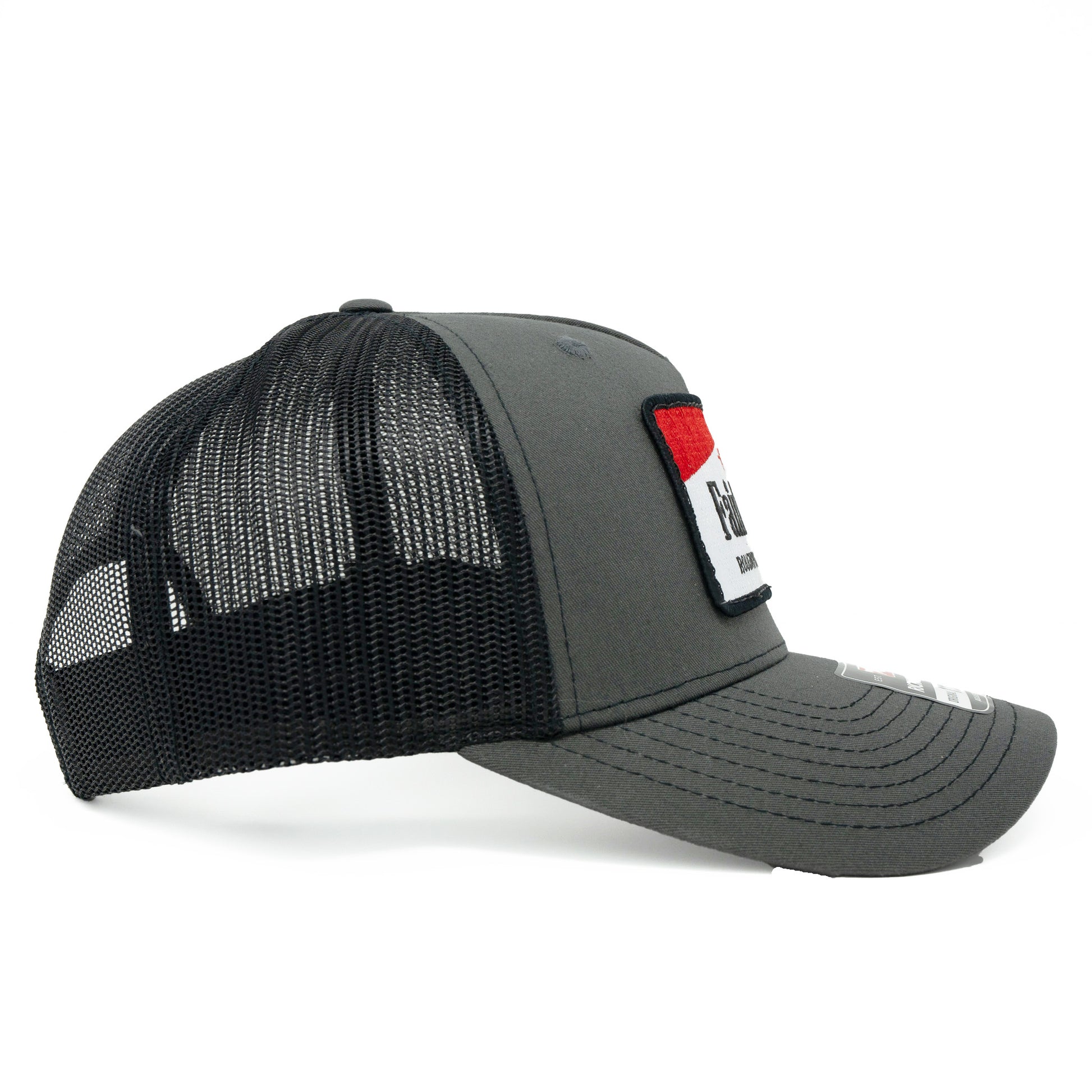The “The Cowboy Killer” Trucker Hat - Charcoal/Black - Fairhope Roughstock Company