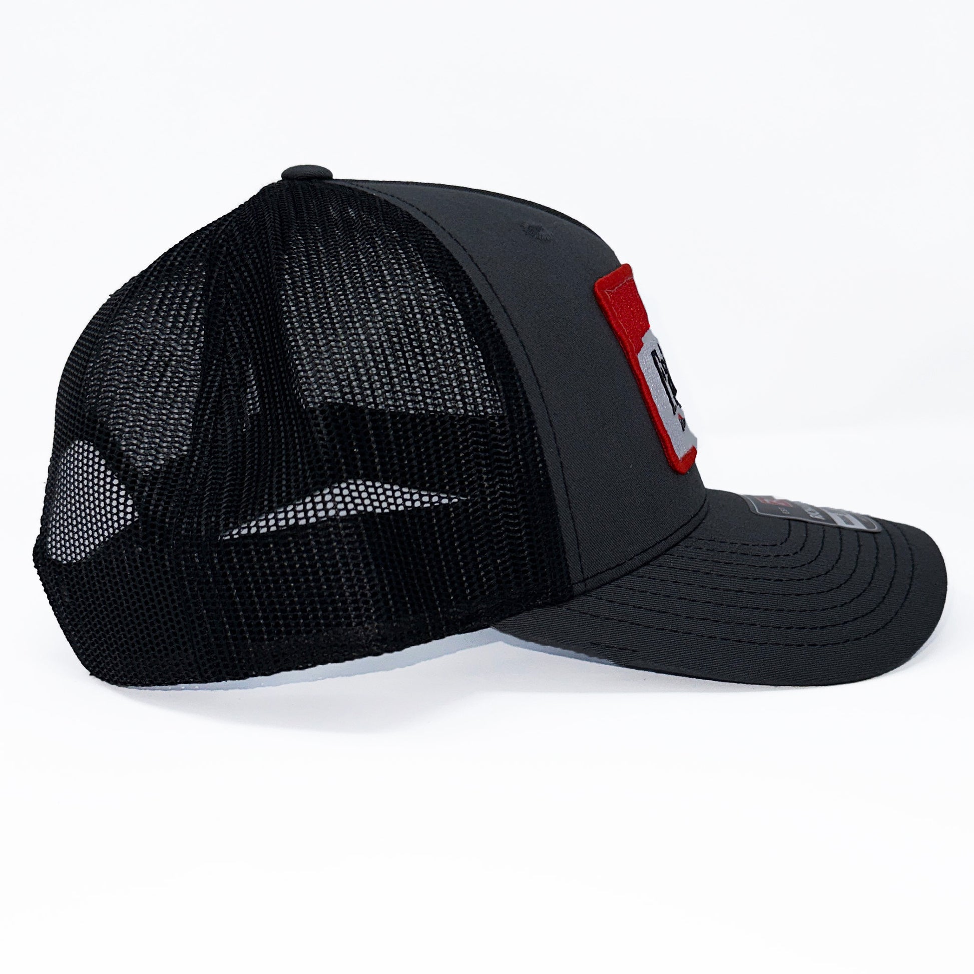 The “The Cowboy Killer” Trucker Hat - Charcoal/Black - Fairhope Roughstock Company