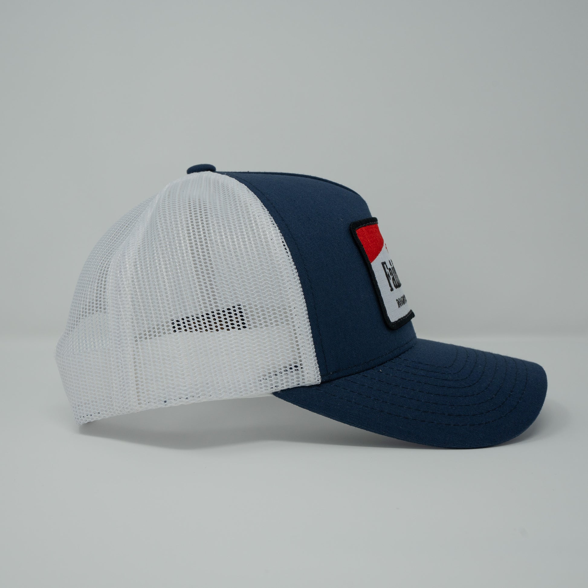 “The Cowboy Killer" Trucker Hat - Navy/White - Fairhope Roughstock Company