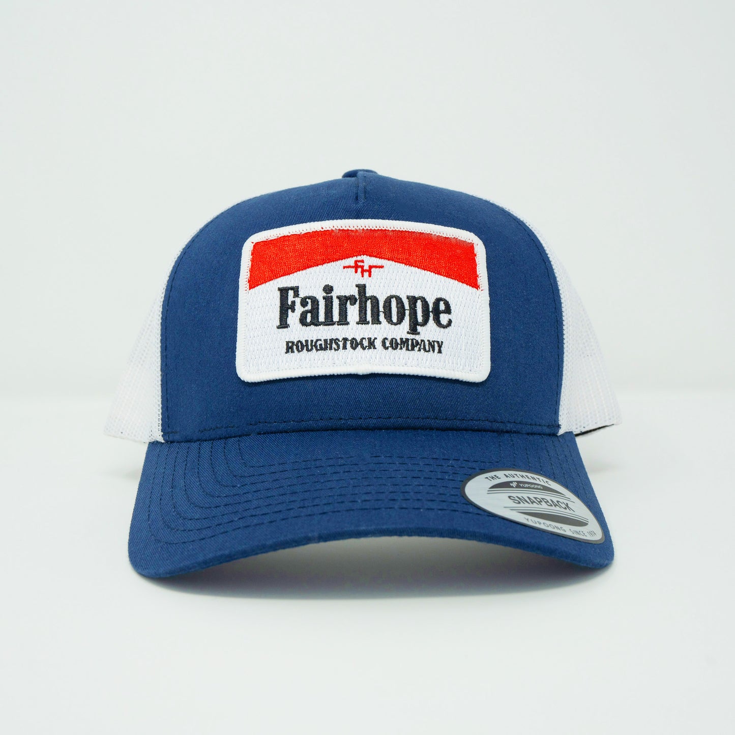 “The Cowboy Killer" Trucker Hat - Navy/White - Fairhope Roughstock Company