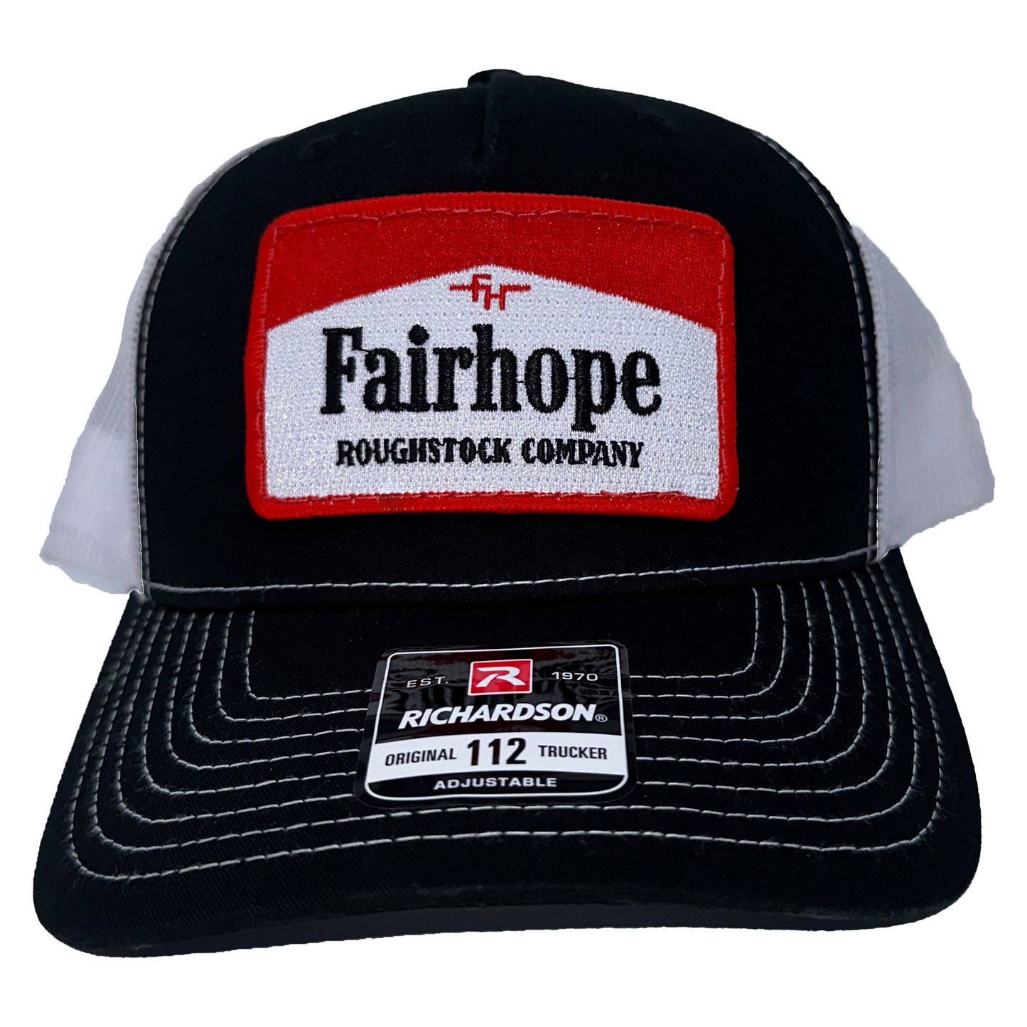 “The Cowboy Killer" Trucker Hat - Black/White - Fairhope Roughstock Company