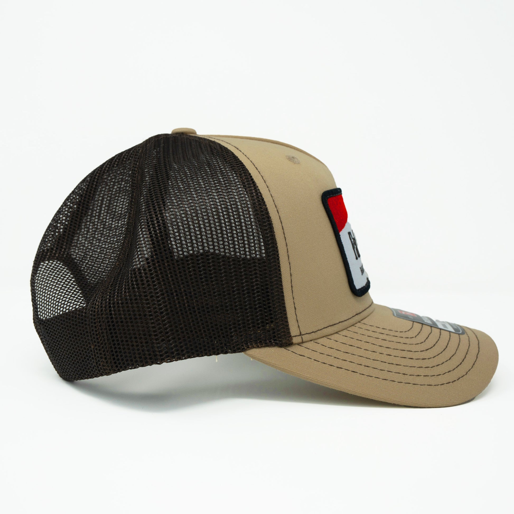 “The Cowboy Killer" Trucker Hat - Tan/Black - Fairhope Roughstock Company