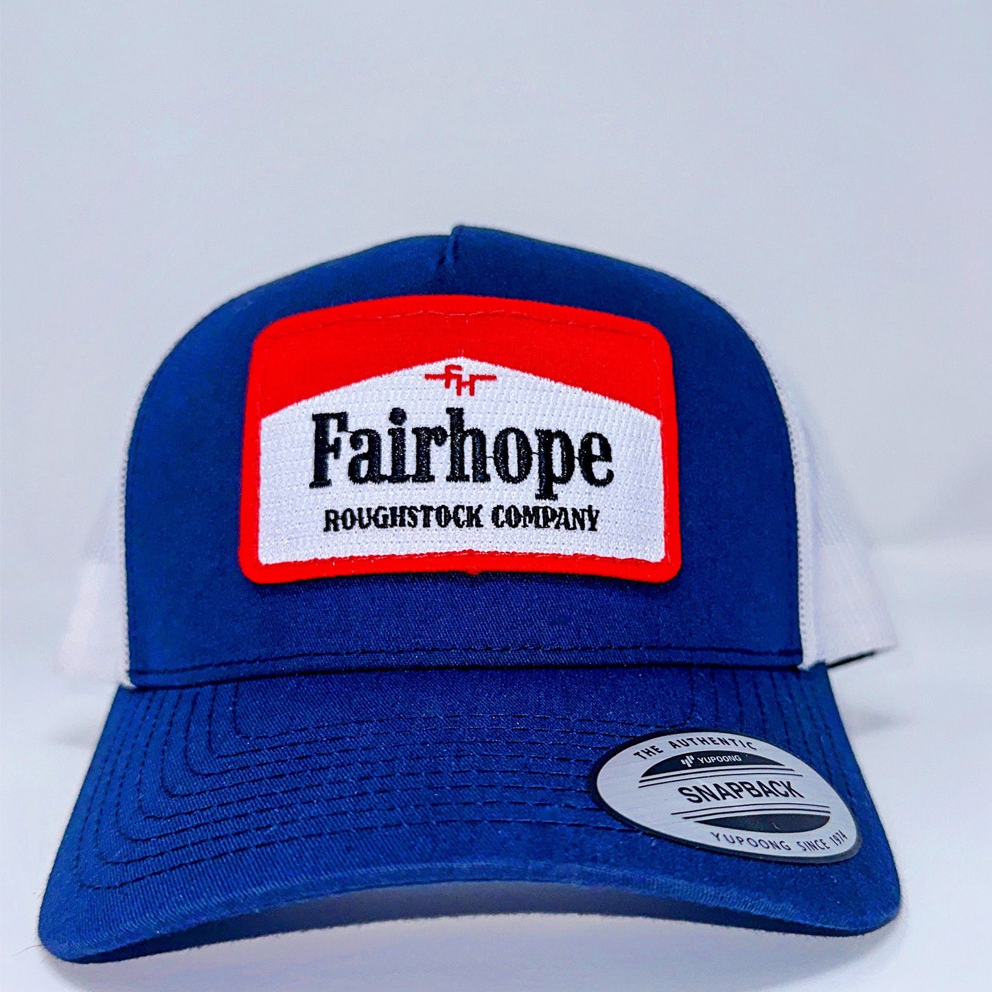 “The Cowboy Killer" Trucker Hat - Navy/White - Fairhope Roughstock Company