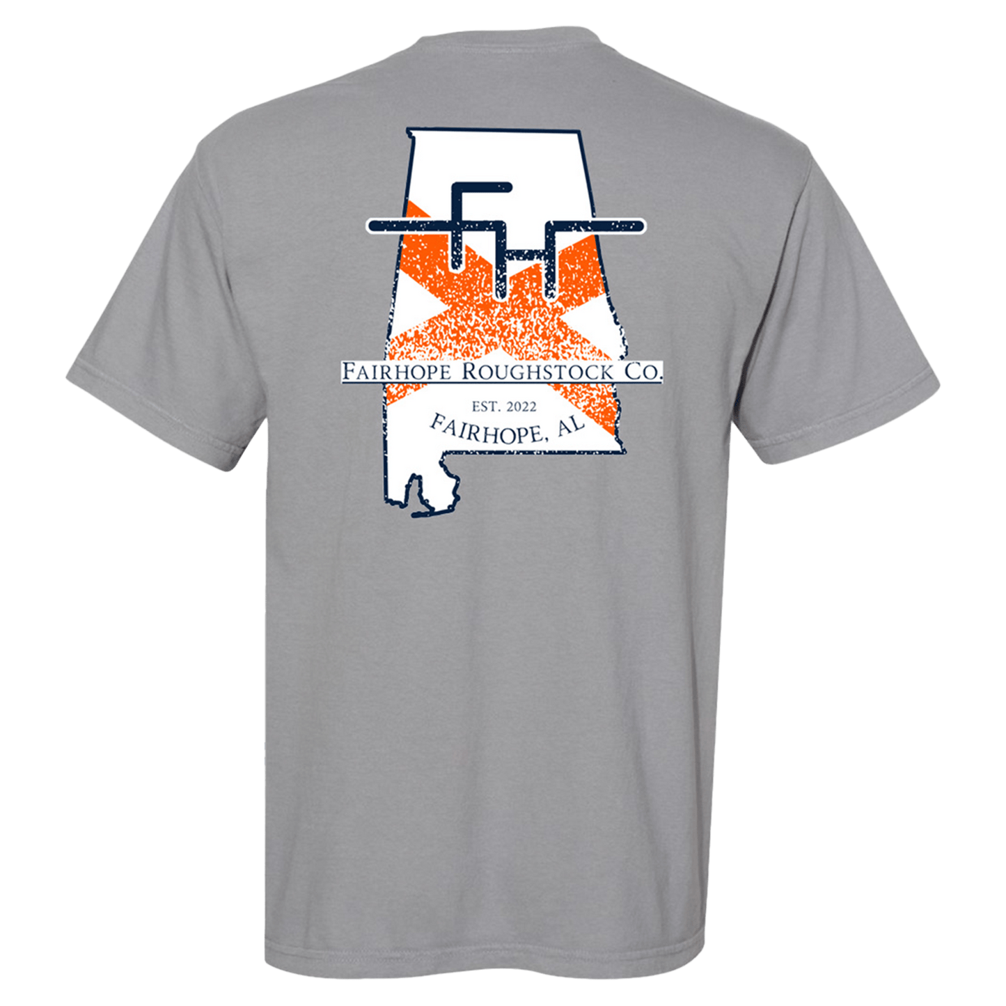 War Eagle Tee - Granite - Fairhope Roughstock Company