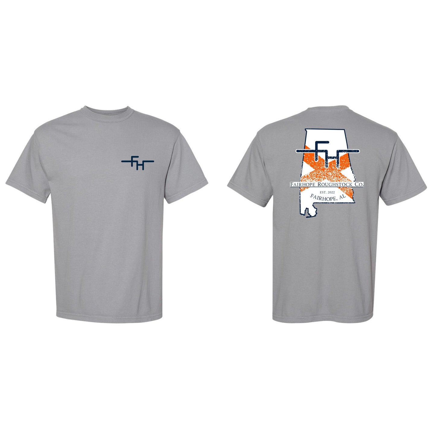 War Eagle Tee - Granite - Fairhope Roughstock Company