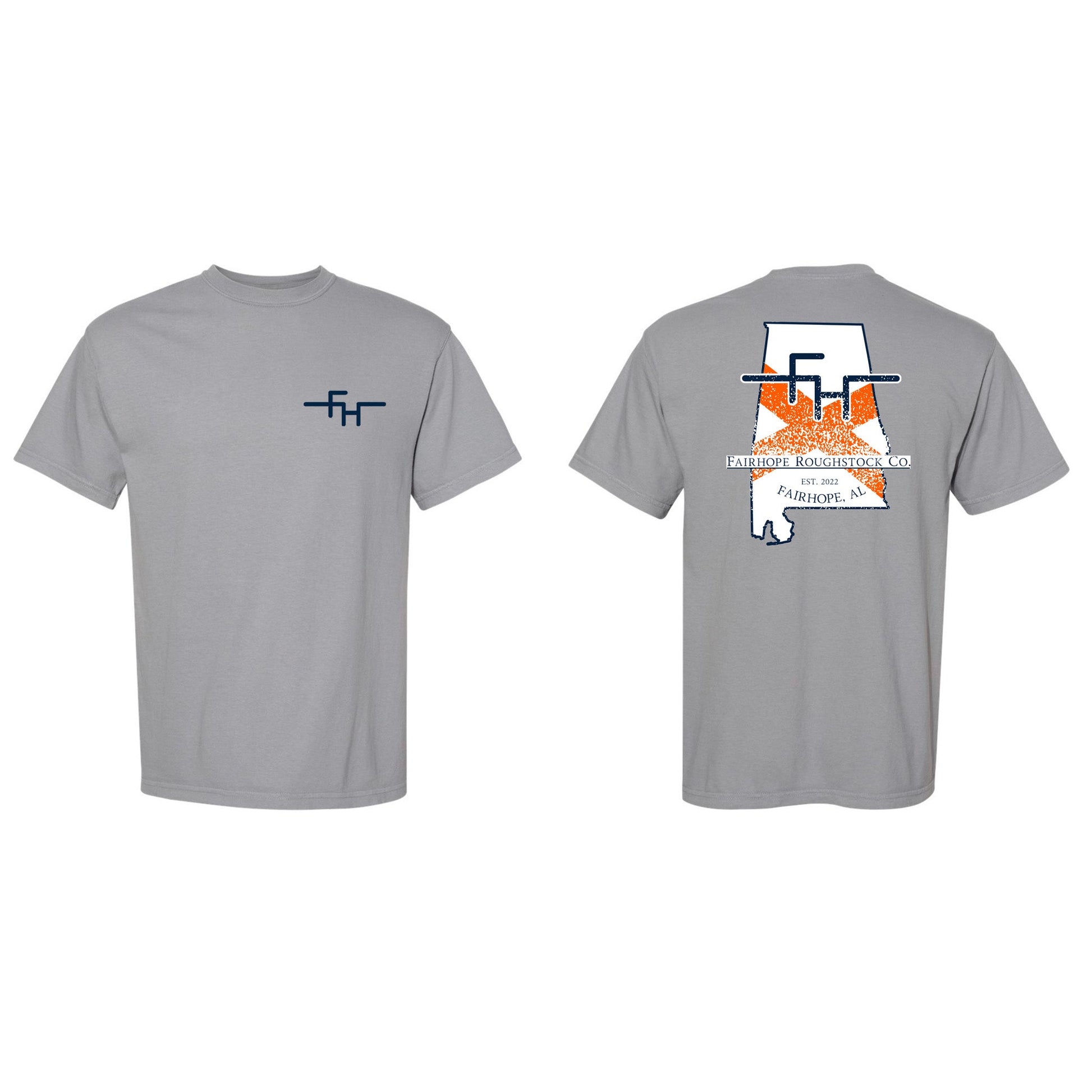 War Eagle Tee - Granite - Fairhope Roughstock Company