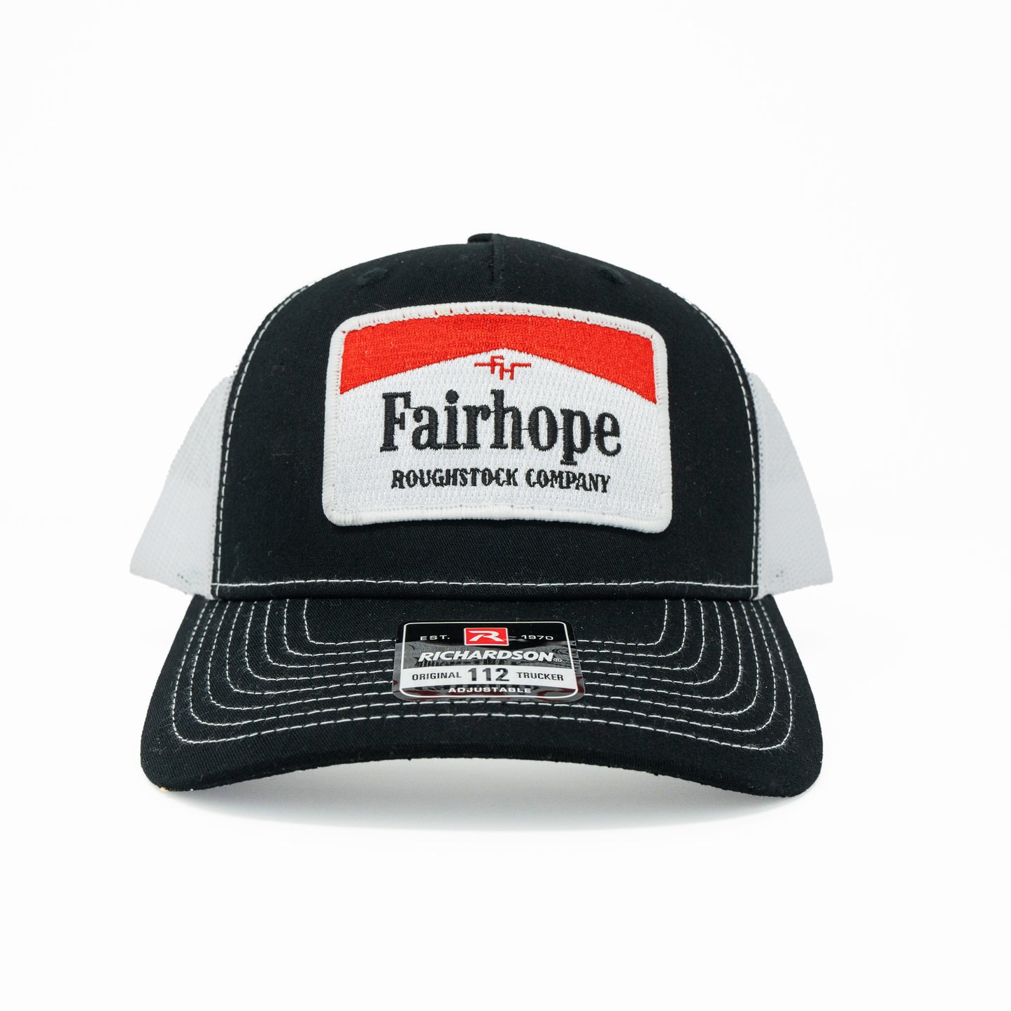 “The Cowboy Killer" Trucker Hat - Black/White - Fairhope Roughstock Company