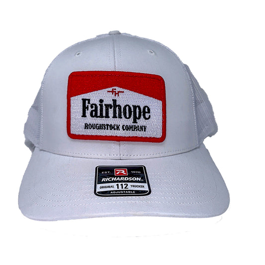 The “Cowboy Killer” Trucker Hat - White - Fairhope Roughstock Company