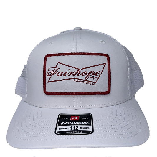 The “FRC Heavy” Trucker Hat - White - Fairhope Roughstock Company