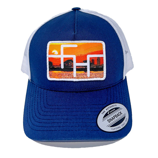 The “Mobile Bay" Trucker Hat - Navy/White - Fairhope Roughstock Company