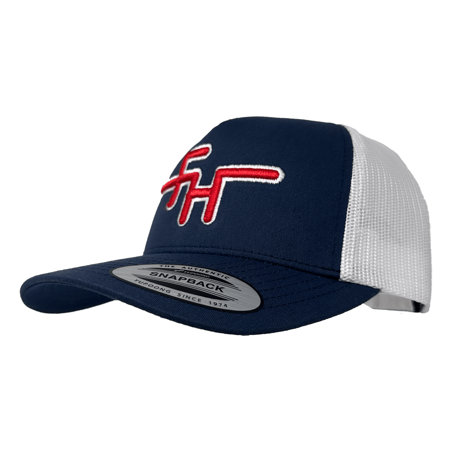 The Logo Hat - Navy/White | Fairhope Roughstock Company